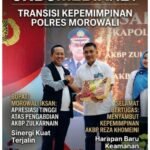 Bupati Morowali Iksan, Apresiasi Pengabdian AKBP Zulkarnain, Sambut Kepemimpinan AKBP Reza Khomeini