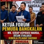 Ketua Forum Pemuda Bangkalan MK. Serap Aspirasi Warga, Desak Evaluasi Kinerja Pejabat Daerah
